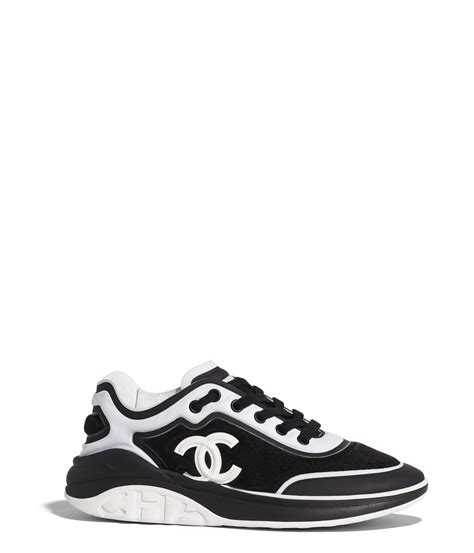 zwarte chanel sneakers|Chanel shoes.